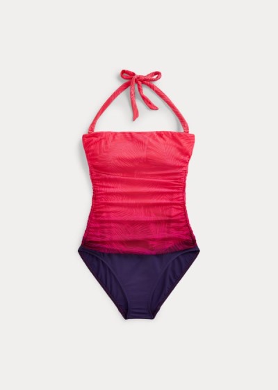 Women's Ralph Lauren Ombré Bandeau One-Piece | 130785QYS